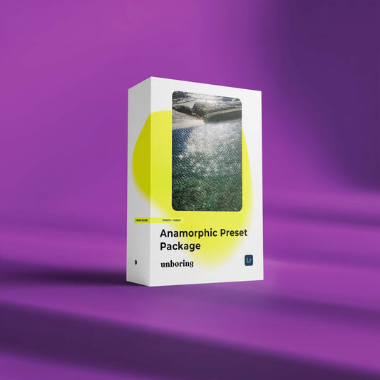 Anamorphic Preset Package
